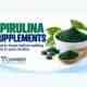 Spirulina is blue-green cyanobacteria that is commonly used as a dietary supplement.